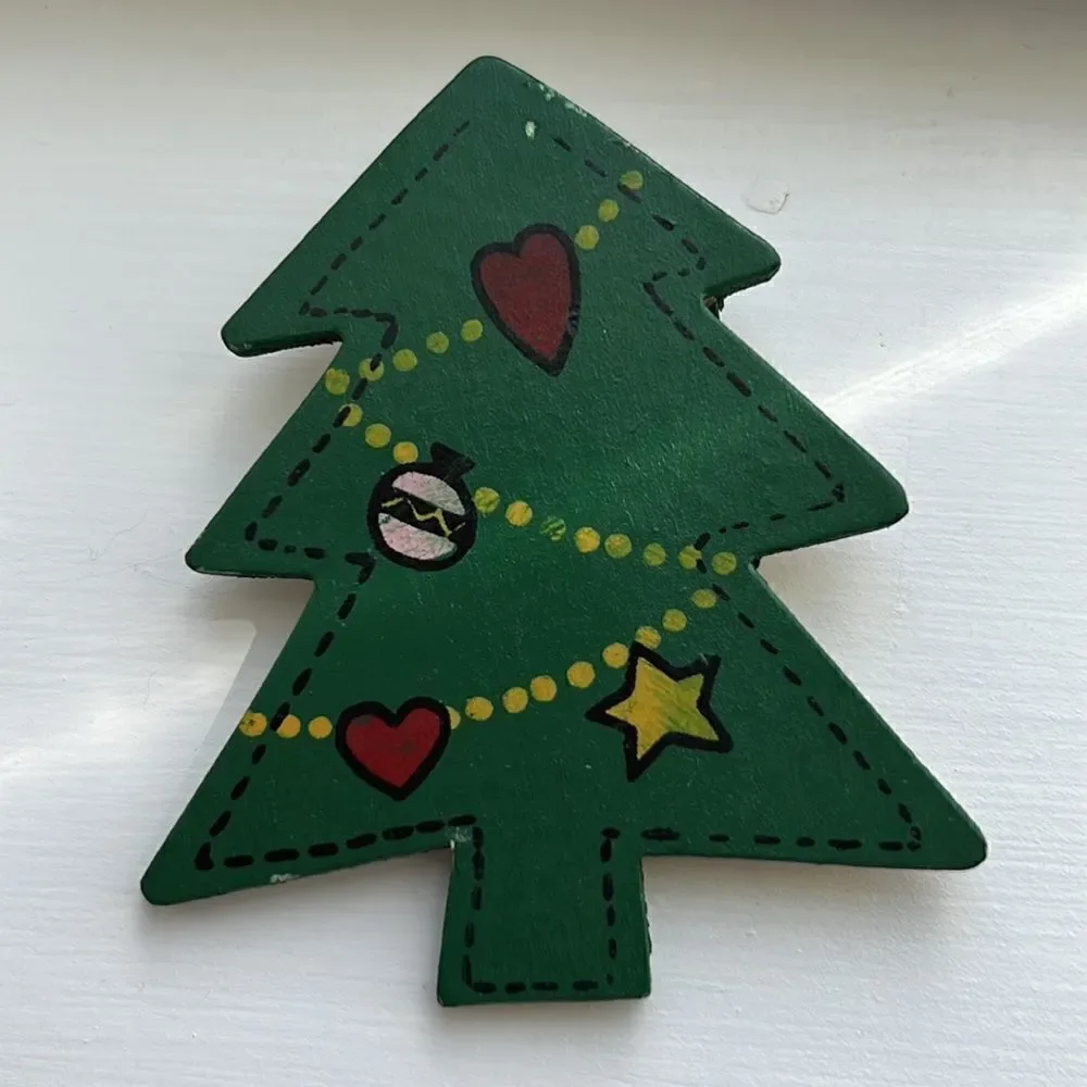 Lot of 3 kids Christmas pins.